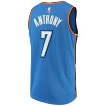 Load image into Gallery viewer, Carmelo Anthony Oklahoma City Thunder Swingman Jersey Blue - Icon Edition
