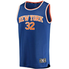 Load image into Gallery viewer, Noah Vonleh New York Knicks Branded Fast Break Jersey - Icon Edition - Blue