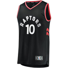 Load image into Gallery viewer, DeMar DeRozan Toronto Raptors Branded Youth Fast Break Jersey Black - Statement Edition 2018/2019