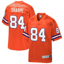 Load image into Gallery viewer, Shannon Sharpe Denver Broncos NFL Pro Line Retired Player Jersey  Orange