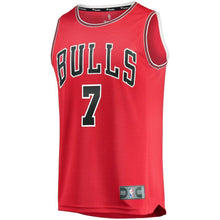 Load image into Gallery viewer, Justin Holiday Chicago Bulls Branded Youth Fast Break Player Jersey - Icon Edition - Red 2018/2019