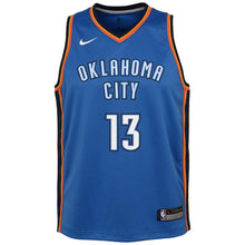 Load image into Gallery viewer, Paul George Oklahoma City Thunder Youth Jersey Blue - Icon Edition 2018/2019