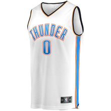 Load image into Gallery viewer, Russell Westbrook Oklahoma City Thunder Branded Youth Fast Break Jersey White - Association Edition 2018/2019
