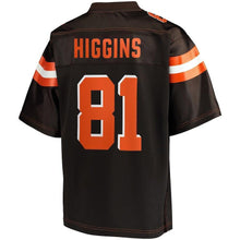 Load image into Gallery viewer, Rashard Higgins Cleveland Browns Pro Line Player Jersey - Brown 2018/2019