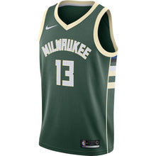 Load image into Gallery viewer, Malcolm Brogdon Milwaukee Bucks Swingman Jersey Green - Icon Edition