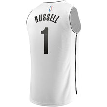 Load image into Gallery viewer, D'Angelo Russell Brooklyn Nets Branded Fast Break Jersey White - Association Edition