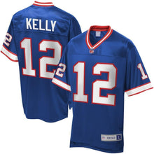 Load image into Gallery viewer, Men's Pro Line Buffalo Bills Jim Kelly Retired Player Jersey 2018/2019