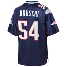 Load image into Gallery viewer, Tedy Bruschi New England Patriots Pro Line Retired Team Player Jersey – Navy 2018/2019