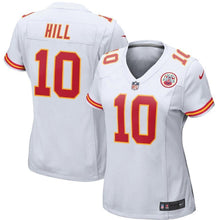Load image into Gallery viewer, Tyreek Hill Kansas City Chiefs Women's Game Jersey - White