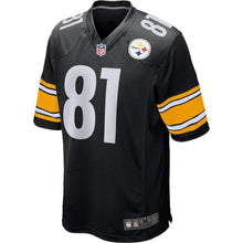 Load image into Gallery viewer, Men's Pittsburgh Steelers Jesse James Black American football jersey