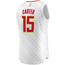 Load image into Gallery viewer, Vince Carter Atlanta Hawks Branded Fast Break Jersey – Association Edition – White