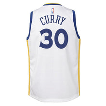 Load image into Gallery viewer, Stephen Curry Golden State Warriors Youth Jersey White - Association Edition 2018/2019