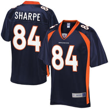 Load image into Gallery viewer, Shannon Sharpe Denver Broncos NFL Pro Line Retired Player Jersey  Navy