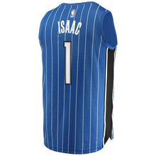 Load image into Gallery viewer, Orlando Magic Jonathan Isaac Branded Youth Fast Break Player Jersey - Icon Edition - Blue 2018/2019