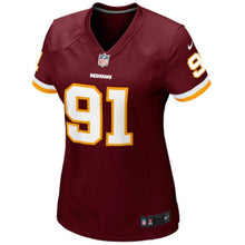 Load image into Gallery viewer, Ryan Kerrigan Washington Redskins Women's Game Jersey - Burgundy 2018/2019