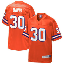 Load image into Gallery viewer, Terrell Davis Denver Broncos NFL Pro Line Retired Player Jersey  Orange