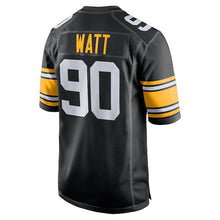 Load image into Gallery viewer, T.J. Watt Pittsburgh Steelers American football jersey