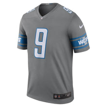 Load image into Gallery viewer, Matthew Stafford Detroit Lions 2017 Color Rush Legend Jersey - Steel