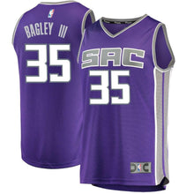 Load image into Gallery viewer, Marvin Bagley III Sacramento Kings Branded Youth 2018 NBA Draft First Round Pick Fast Break Jersey Purple – Icon Edition 2018/2019