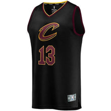 Load image into Gallery viewer, Tristan Thompson Cleveland Cavaliers Branded Fast Break Jersey Black - Statement Edition