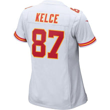 Load image into Gallery viewer, Travis Kelce Kansas City Chiefs Women's Player Game Jersey - White