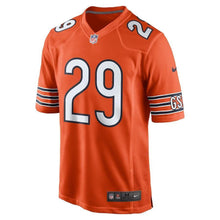 Load image into Gallery viewer, Tarik Cohen Chicago Bears Game Jersey – Orange 2018/2019