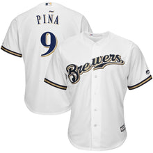 Load image into Gallery viewer, Manny Pina Milwaukee Brewers Baseball Player Jersey