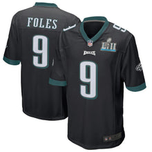 Load image into Gallery viewer, Nick Foles Philadelphia Eagles Super Bowl LII American football jersey