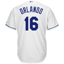 Load image into Gallery viewer, Paulo Orlando Kansas City Royal Baseball Player Jersey