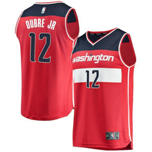 Load image into Gallery viewer, Washington Wizards Kelly Oubre Branded Youth Fast Break Player Jersey - Icon Edition - Red 2018/2019