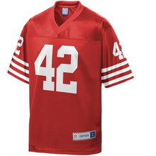 Load image into Gallery viewer, Ronnie Lott San Francisco 49ers Pro Line Retired Player Jersey – Scarlet 2018/2019