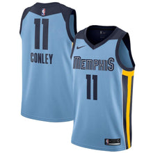 Load image into Gallery viewer, Mike Conley Memphis Grizzlies Swingman Jersey - Statement Edition – Light Blue