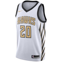 Load image into Gallery viewer, John Collins Atlanta Hawks Youth Jersey – City Edition – White 2018 2019