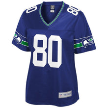 Load image into Gallery viewer, Steve Largent Seattle Seahawks Pro Line Women's Retired Player Jersey – Royal 2018/2019