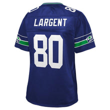 Load image into Gallery viewer, Steve Largent Seattle Seahawks Pro Line Women's Retired Player Jersey – Royal 2018/2019