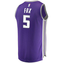 Load image into Gallery viewer, De'Aaron Fox Sacramento Kings Branded Fast Break Jersey Purple - Icon Edition