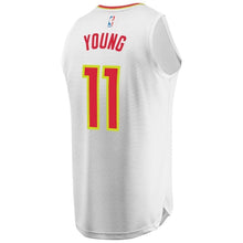 Load image into Gallery viewer, Trae Young Atlanta Hawks Branded Youth Fast Break Jersey - Association Edition – White 20182019