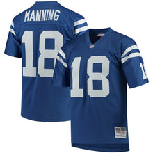 Load image into Gallery viewer, Peyton Manning Indianapolis Colts Mitchell &amp; Ness Retired Player Replica Jersey - Royal