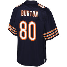 Load image into Gallery viewer, Trey Burton Chicago Bears Pro Line Team Color Player Jersey – Navy 2018/2019