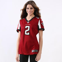 Load image into Gallery viewer, Matt Ryan Atlanta Falcons Women's Game Jersey - Red 2018/2019