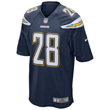 Load image into Gallery viewer, Melvin Gordon Los Angeles Chargers Player Game Jersey Navy