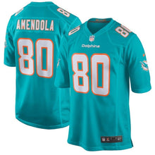 Load image into Gallery viewer, Danny Amendola Miami Dolphins New Game Jersey – Aqua 2018/2019