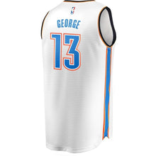 Load image into Gallery viewer, Paul George Oklahoma City Thunder Branded Youth Fast Break Jersey - Association Edition – White 2018/2019
