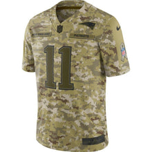 Load image into Gallery viewer, New England Patriots Julian Edelman Camo Jersey 2018 - 2019