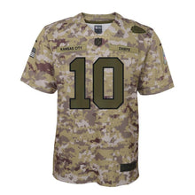 Load image into Gallery viewer, Tyreek Hill Kansas City Chiefs Salute to Service Game Jersey - Camo