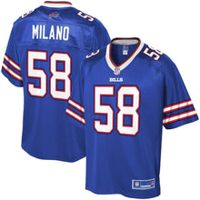 Load image into Gallery viewer, Matt Milano Buffalo Bills Pro Line Player Jersey - Royal 2018/2019