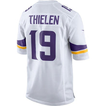 Load image into Gallery viewer, Minnesota Vikings Adam Thielen White Jersey 2018 - 2019