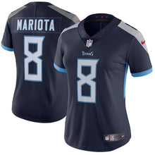 Load image into Gallery viewer, Marcus Mariota Tennessee Titans Women's New Vapor Untouchable Limited Jersey – Navy 2018/2019