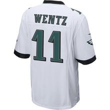 Load image into Gallery viewer, Philadelphia Eagles Carson Wentz White Jersey 2018 - 2019