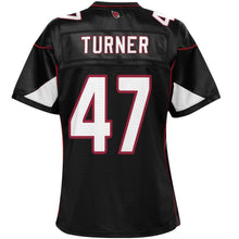 Load image into Gallery viewer, Zeke Turner Arizona Cardinals Pro Line Women's Player Jersey – Black 2018/2019
